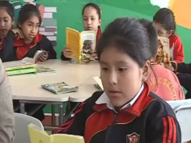 ONG Pan Perú inaugura biblioteca en colegio de Villa María del Triunfo