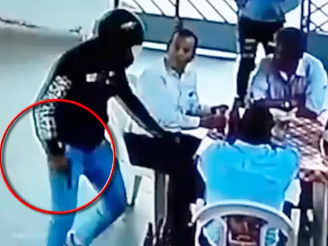 Trujillo: cuatro delincuentes asaltan a clientes en cevichería