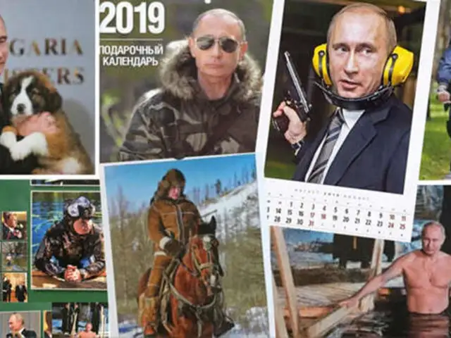 Japón: calendario 2019 del presidente Vladímir Putin bate récords de ventas