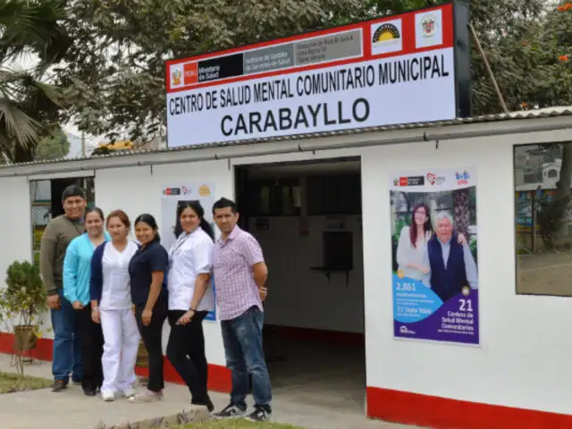 Lima concentra el 21% de los centros de salud mental comunitarios