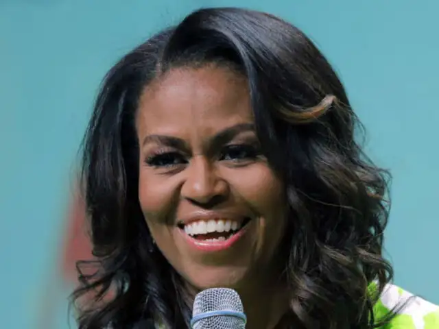 Michelle Obama es elegida como la mujer más admirada del 2018