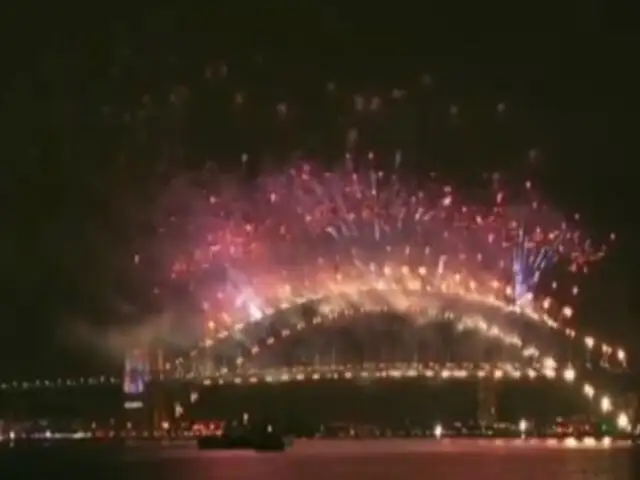 Australia celebra la llegada del año 2019 con espectáculo de luces