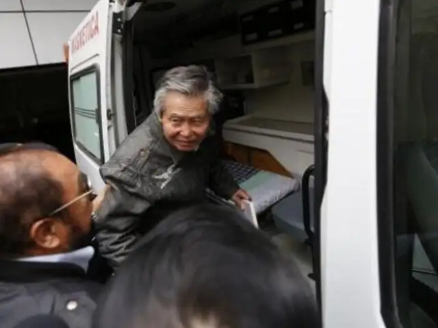 Poder Judicial ordenó custodiar de forma permanente al ex presidente Alberto Fujimori