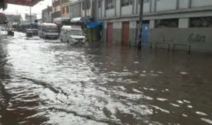 Puno: intensas lluvias provocan inundaciones en calles de Juliaca