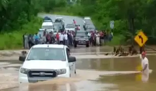 Continúan las fuertes lluvias y desbordes de ríos en Huánuco