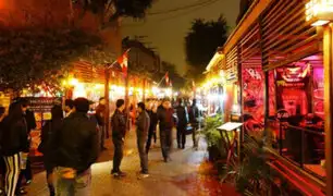 Miraflores: personal de fiscalización realizó operativo en calle de Las Pizzas