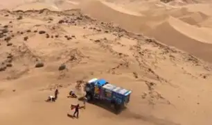 Camión atropelló a espectador en quinta etapa del Dakar 2019
