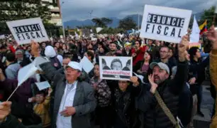 Colombianos exigen renuncia del fiscal general por caso Odebrecht