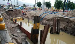 Estructuras del Metro del Lima estarían en riesgo tras aniego en SJL