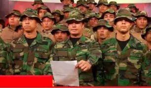Lima: grupo de militares venezolanos desconoce a Maduro y respalda a Guaidó