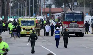 Colombia: cadetes peruanos salieron ilesos de atentado en escuela de policía