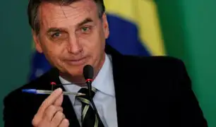 Jair Bolsonaro: “La Amazonía es nuestra; los datos de deforestación son falsos”