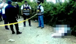 Huaral:  encuentran cuerpo de mujer cerca de un canal de regadío y detienen a su pareja