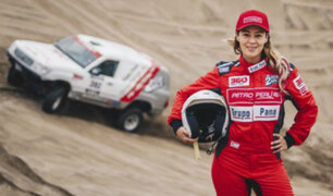 Fernanda Kanno se convirtió en la primera piloto peruana en terminar el Dakar