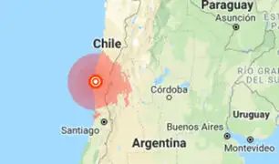 Terremoto de magnitud 6.7 sacude Chile