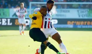 Renato Tapia inició con buen pie su debut en Willem II