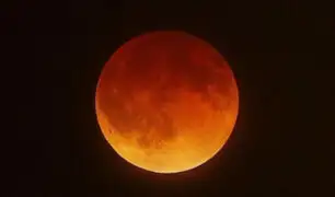 Así se vio la superluna de sangre en el mundo