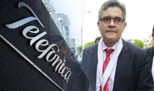 Fiscal José Domingo Pérez realiza diligencia en local de Telefónica en La Victoria