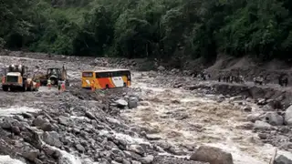 Desborde de río Choquello bloquea vía Cusco – Quillabamba