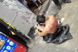 Centro de Lima: golpean y desnudan a delincuente que intentó robar mercaderías