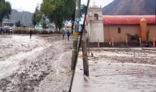 Más de 50 casas quedan inundadas tras intensas lluvias en Arequipa