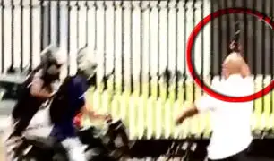 Vigilante de clínica dispara al aire y evita robo en la avenida Arequipa