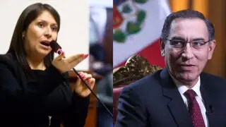 Yeni Vilcatoma presenta denuncia constitucional y penal contra el presidente Vizcarra