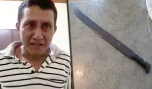 Tarapoto: hombre ataca a machetazos a su expareja y la deja grave