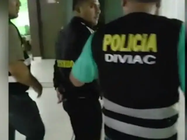 Chimbote: detienen a policías involucrados en banda criminal