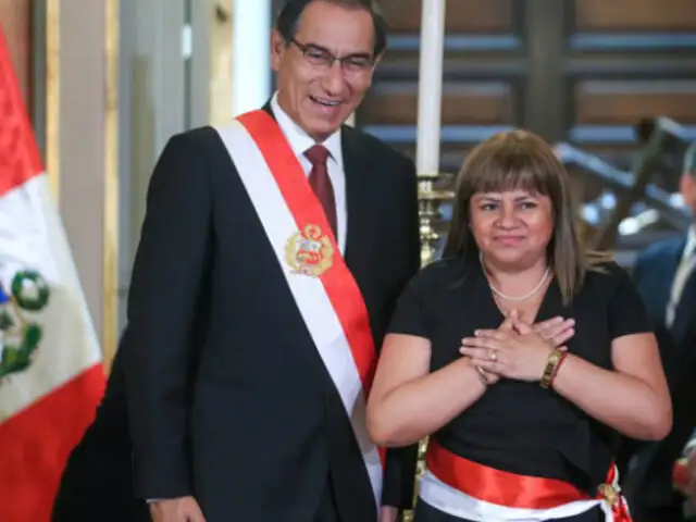 Zulema Tomás Gonzales juramentó como nueva ministra de Salud