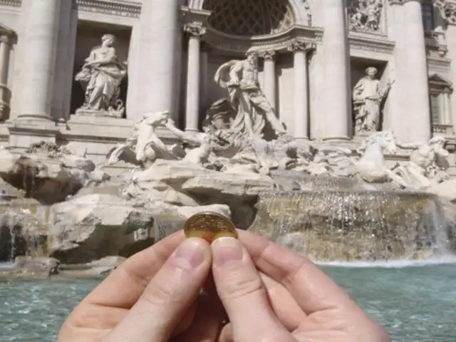 Roma y la iglesia católica enfrentados por monedas de la “Fuente de los Deseos”