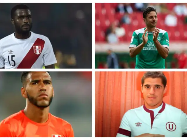 “10 Year Challenge”: las fotos de hace 10 años de los futbolistas peruanos