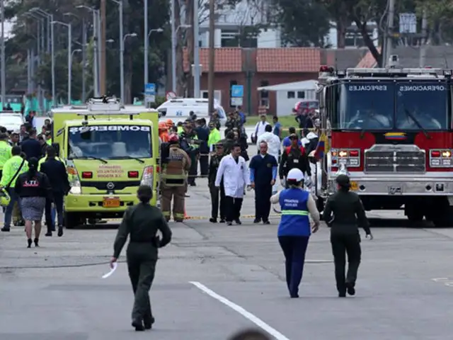 Colombia: cadetes peruanos salieron ilesos de atentado en escuela de policía