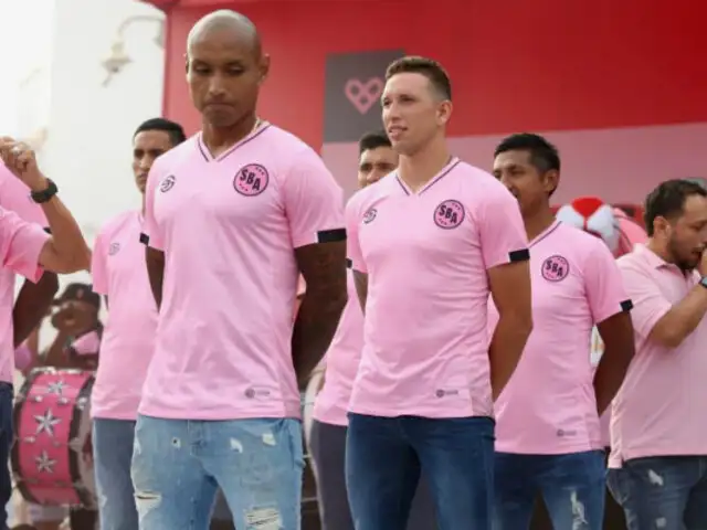 Sport Boys: ‘rosados’ presentaron su nueva camiseta para el 2019