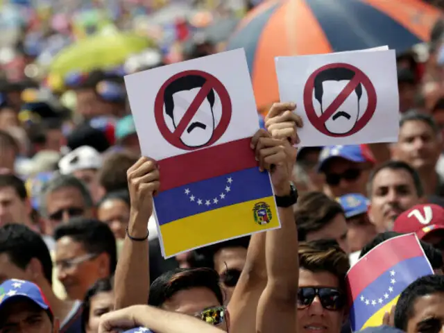 Venezuela: Juan Guaidó encabezó multitudinaria marcha contra Maduro