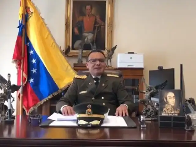 Agregado militar de Venezuela en EEUU se rebela y reconoce a Guaidó como presidente