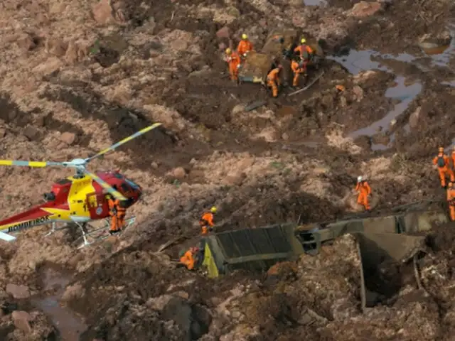 Brasil: arrestan a cinco personas por colapso de represa minera