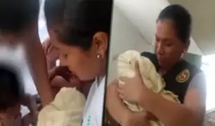 San Juan de Miraflores: abandonan en la vía pública a un bebé de tres días de nacido