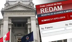 Redam: Deudores Alimentarios Morosos serán reportados en centrales de riesgo y SBS