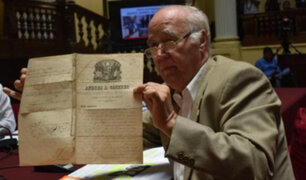 García Belaunde revela venta ilegal de documentos históricos en jirón Amazonas