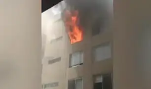 Miraflores: incendio en edificio habría sido generado por incienso encendido