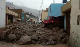 Autoridades solicitarán declarar en emergencia Arequipa tras caída de huaicos