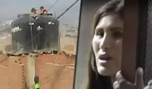 Puente Piedra: rescatan a dos niñas que fueron encerradas en tanque de agua por su madre