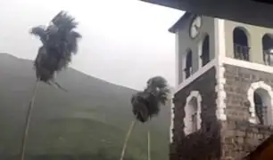 Huarochirí: Vientos huracanados afectan viviendas