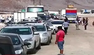 Arequipa: camioneros llegan a acuerdo para levantar bloqueo en Panamericana Sur
