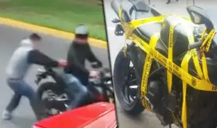 Delincuentes roban motos de alta gama para cometer asaltos