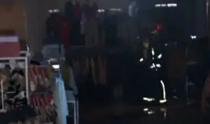 Cercado de Lima: incendio se registró en conocida tienda por departamentos