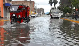 Piura: fuertes lluvias aíslan caseríos e inundan vías en Chulucanas