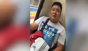Hombre agrede e insulta a mujeres dentro de bus
