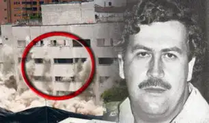Graban al supuesto fantasma de Pablo Escobar en implosión de edificio
